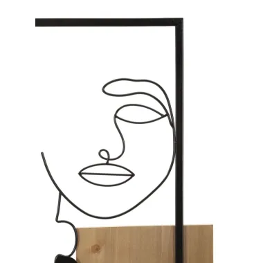 Płyta ścienna FACES Ferro i Wood 63x2x90 cm